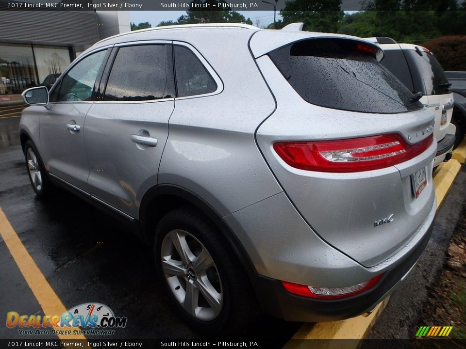 2017 Lincoln MKC Premier Ingot Silver / Ebony Photo #2