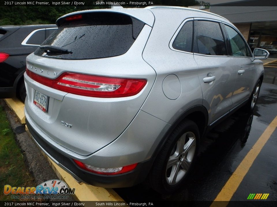 2017 Lincoln MKC Premier Ingot Silver / Ebony Photo #4