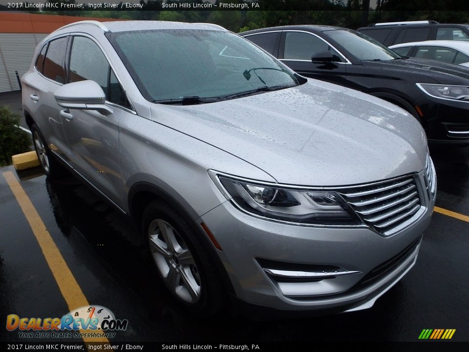 2017 Lincoln MKC Premier Ingot Silver / Ebony Photo #5