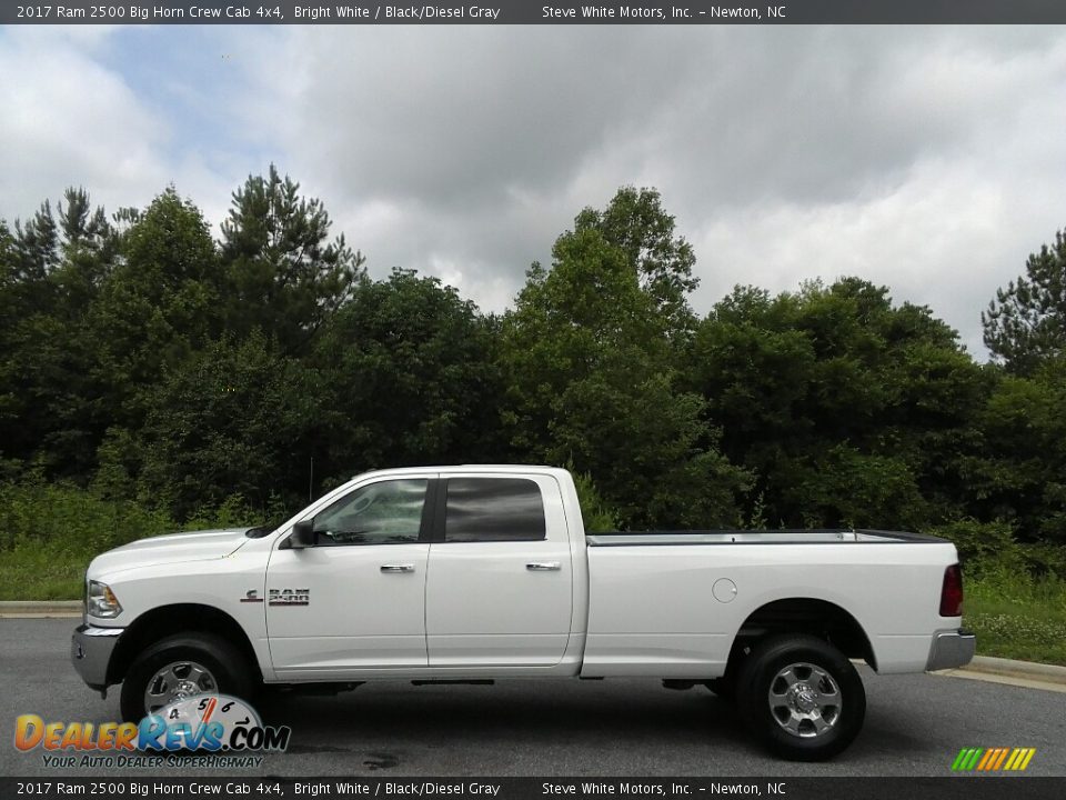 2017 Ram 2500 Big Horn Crew Cab 4x4 Bright White / Black/Diesel Gray Photo #1