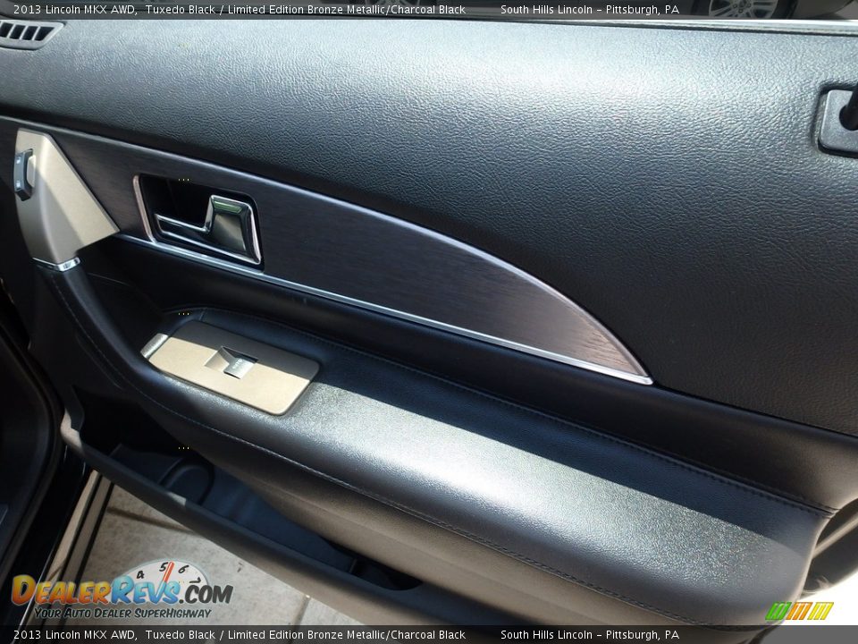 2013 Lincoln MKX AWD Tuxedo Black / Limited Edition Bronze Metallic/Charcoal Black Photo #13
