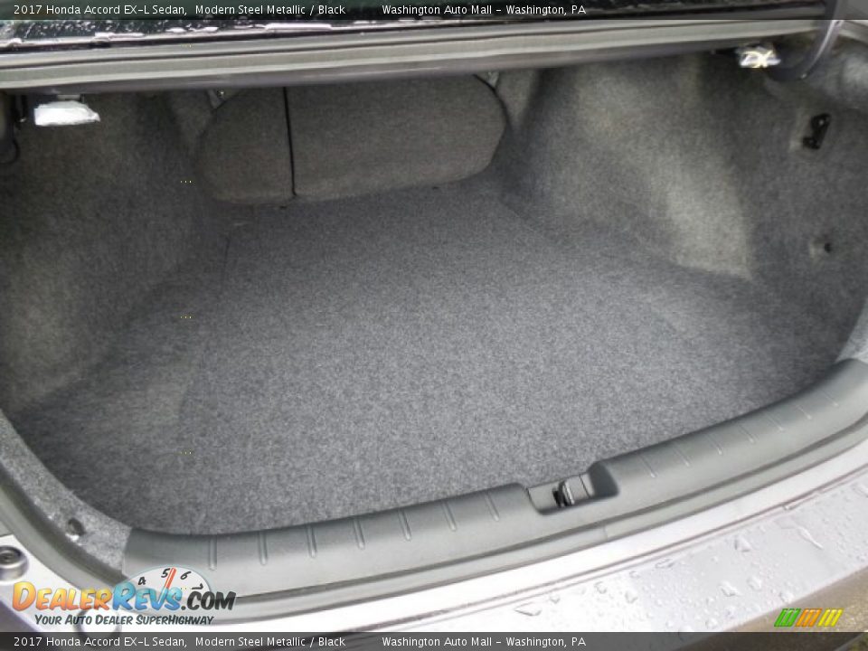 2017 Honda Accord EX-L Sedan Modern Steel Metallic / Black Photo #12