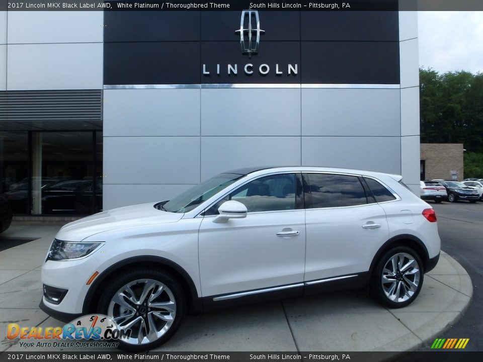 Front 3/4 View of 2017 Lincoln MKX Black Label AWD Photo #1