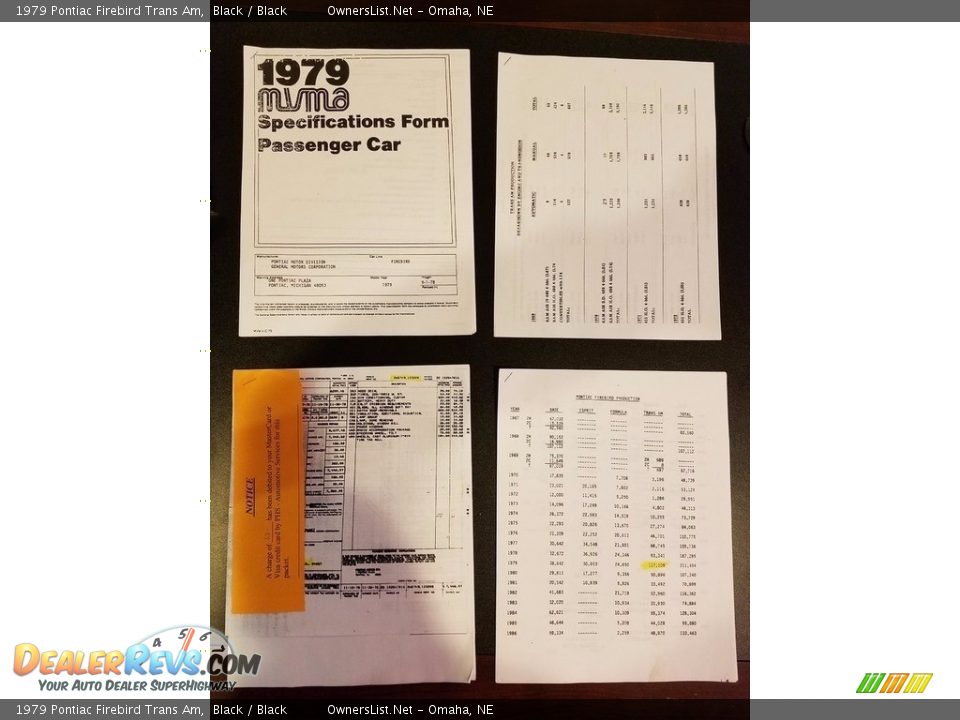 Books/Manuals of 1979 Pontiac Firebird Trans Am Photo #17