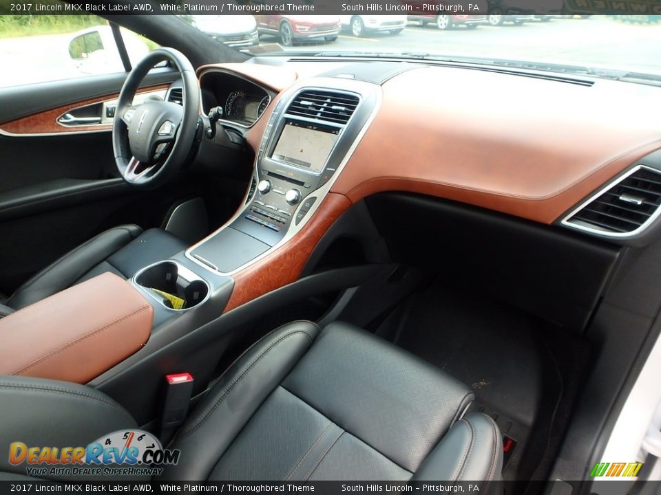 Thoroughbred Theme Interior - 2017 Lincoln MKX Black Label AWD Photo #11