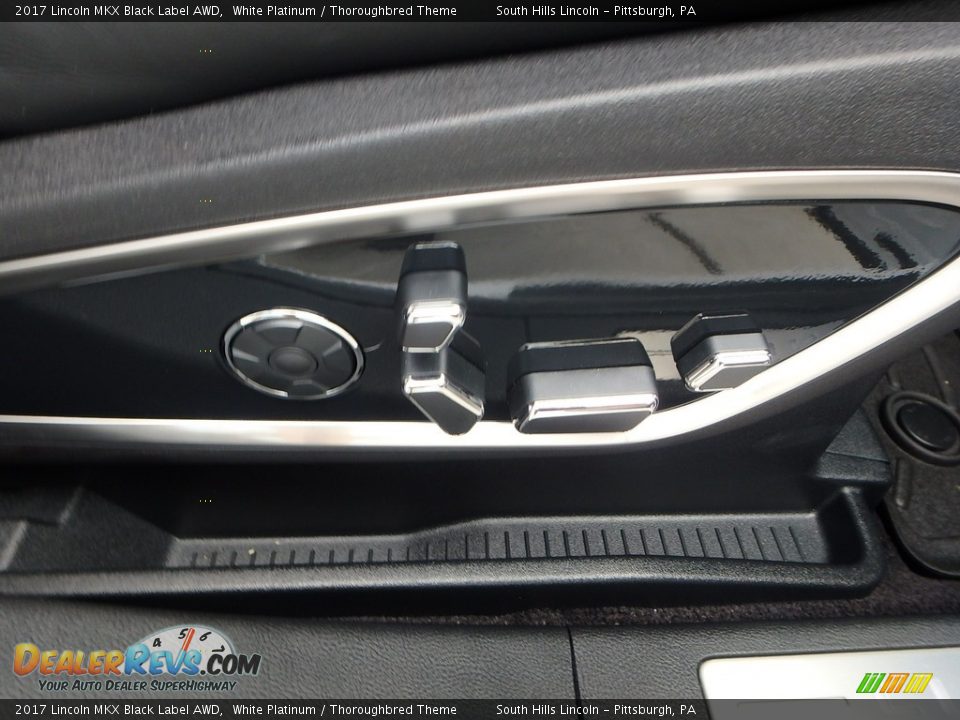 Controls of 2017 Lincoln MKX Black Label AWD Photo #12
