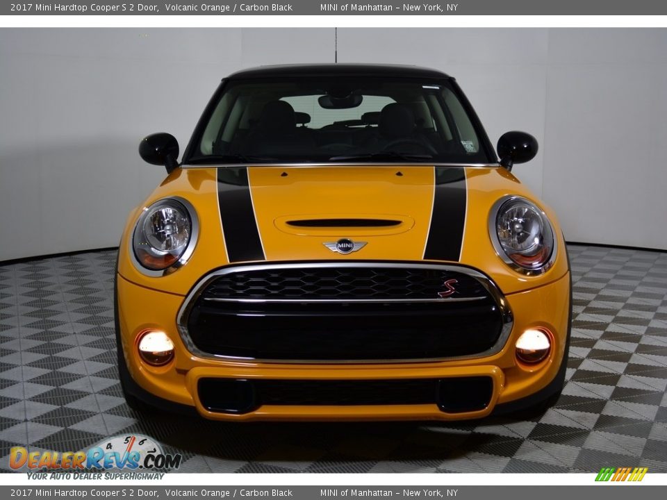 2017 Mini Hardtop Cooper S 2 Door Volcanic Orange / Carbon Black Photo #2