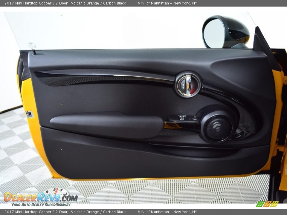 2017 Mini Hardtop Cooper S 2 Door Volcanic Orange / Carbon Black Photo #6