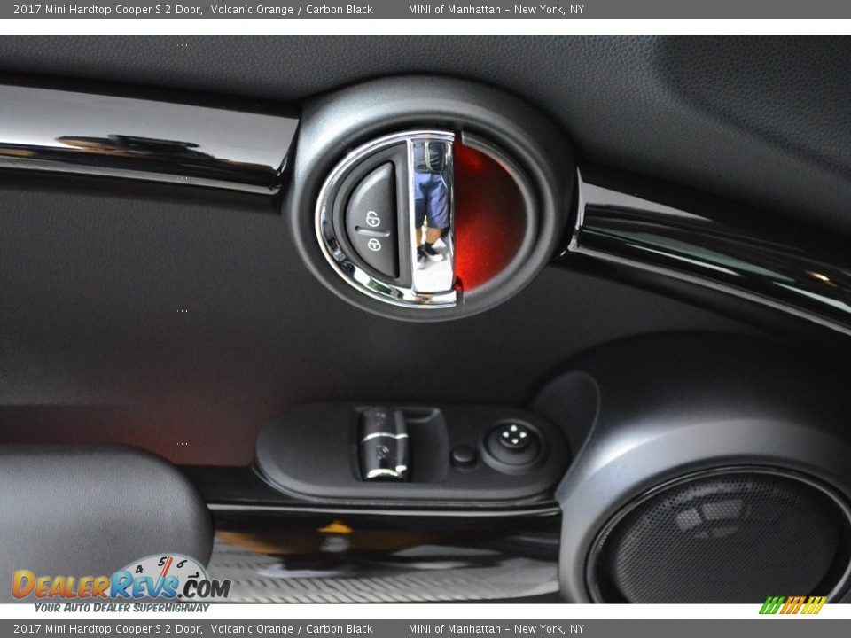 2017 Mini Hardtop Cooper S 2 Door Volcanic Orange / Carbon Black Photo #7