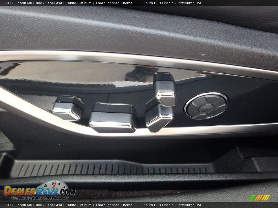 Controls of 2017 Lincoln MKX Black Label AWD Photo #19