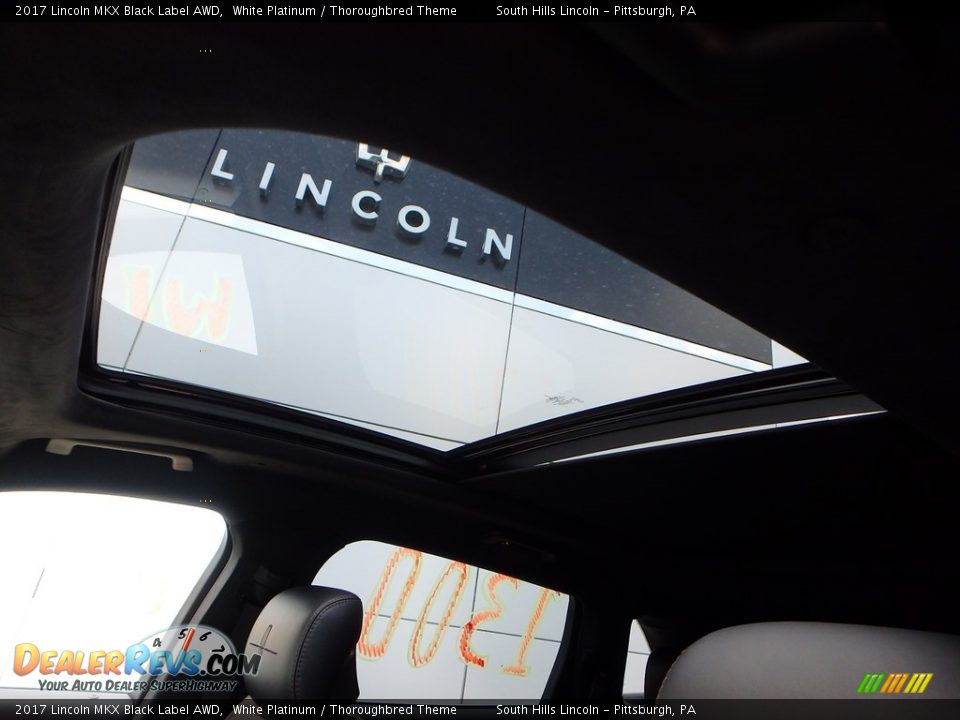 2017 Lincoln MKX Black Label AWD White Platinum / Thoroughbred Theme Photo #20