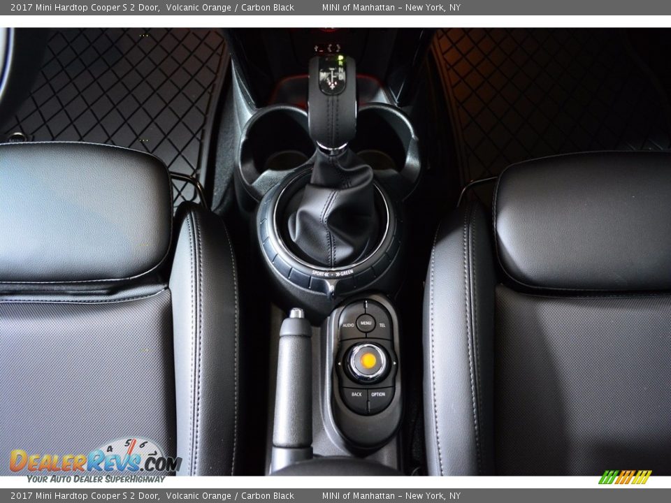 2017 Mini Hardtop Cooper S 2 Door Volcanic Orange / Carbon Black Photo #13