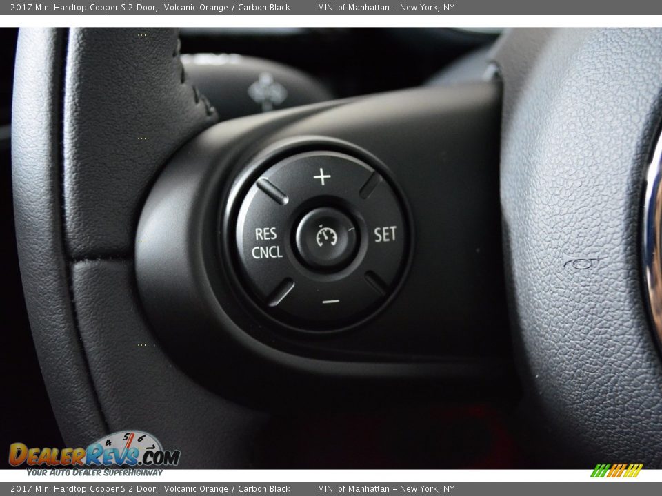 2017 Mini Hardtop Cooper S 2 Door Volcanic Orange / Carbon Black Photo #15