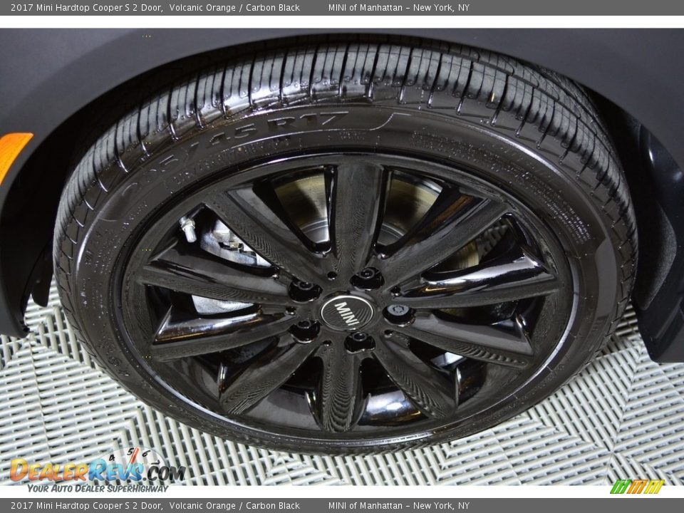 2017 Mini Hardtop Cooper S 2 Door Volcanic Orange / Carbon Black Photo #23