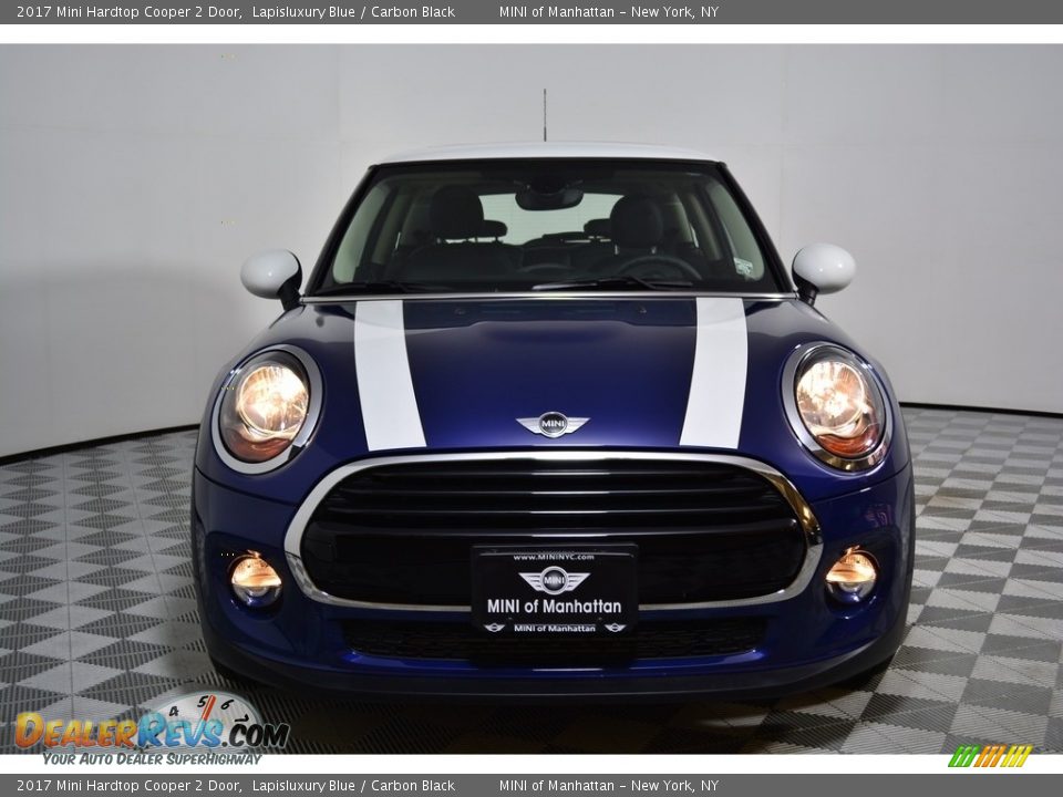 2017 Mini Hardtop Cooper 2 Door Lapisluxury Blue / Carbon Black Photo #2