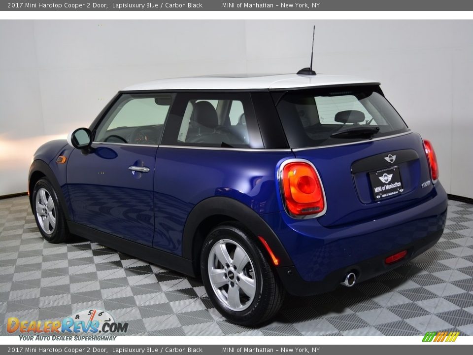 2017 Mini Hardtop Cooper 2 Door Lapisluxury Blue / Carbon Black Photo #4