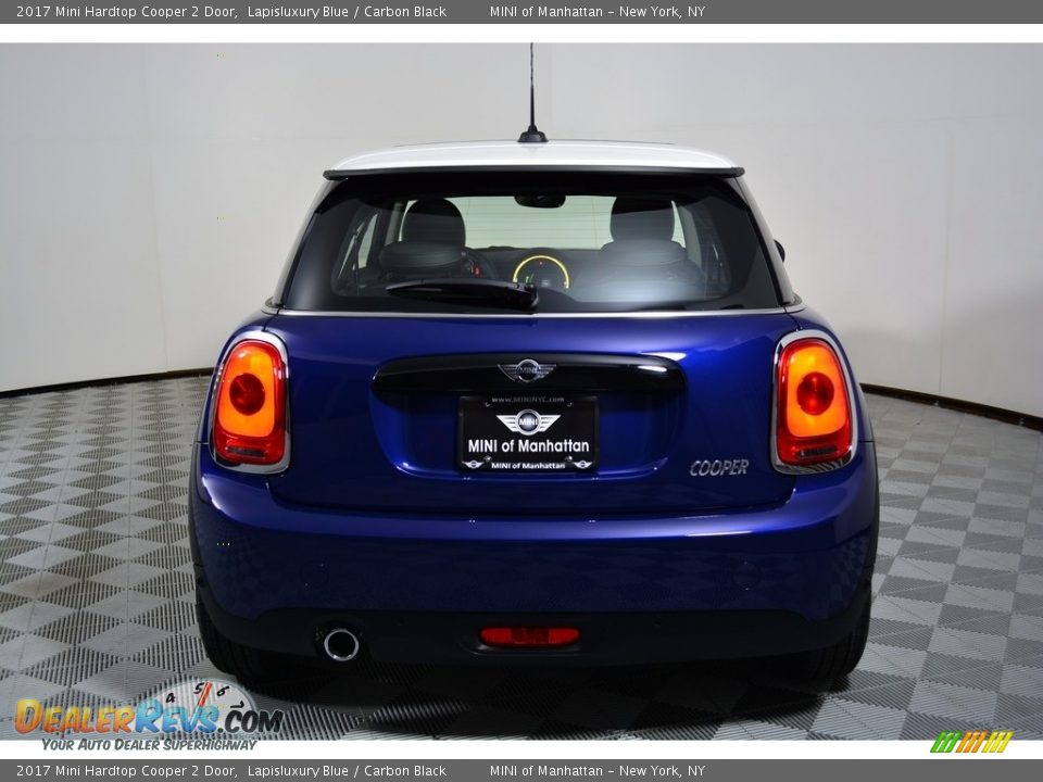 2017 Mini Hardtop Cooper 2 Door Lapisluxury Blue / Carbon Black Photo #5