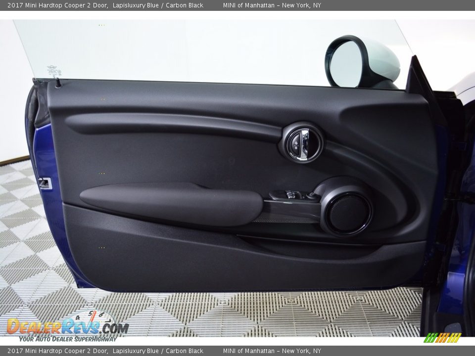 2017 Mini Hardtop Cooper 2 Door Lapisluxury Blue / Carbon Black Photo #6