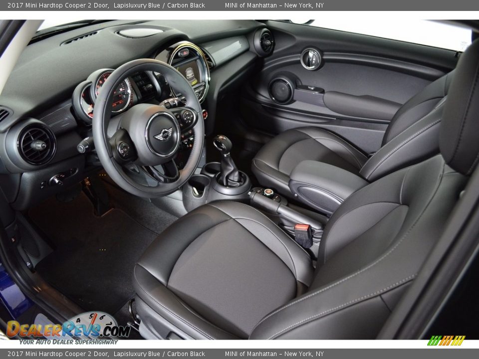 2017 Mini Hardtop Cooper 2 Door Lapisluxury Blue / Carbon Black Photo #8
