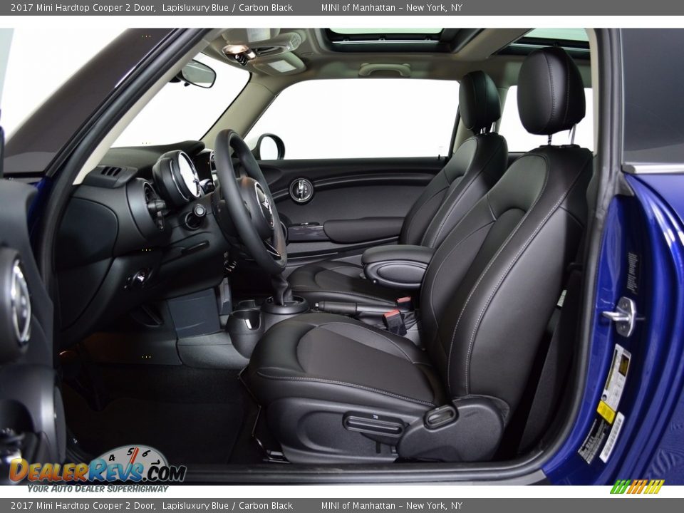 2017 Mini Hardtop Cooper 2 Door Lapisluxury Blue / Carbon Black Photo #9