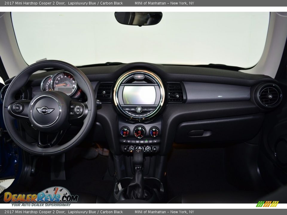 2017 Mini Hardtop Cooper 2 Door Lapisluxury Blue / Carbon Black Photo #11