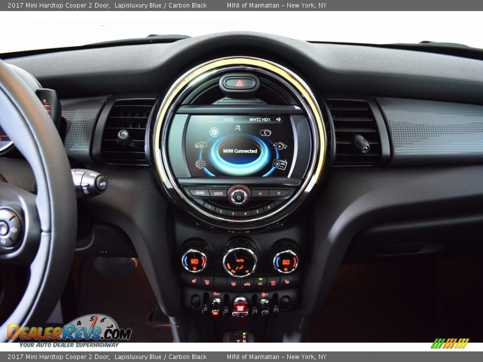 2017 Mini Hardtop Cooper 2 Door Lapisluxury Blue / Carbon Black Photo #12