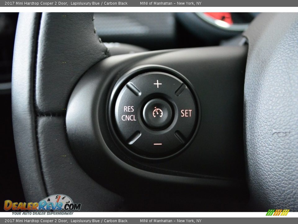 2017 Mini Hardtop Cooper 2 Door Lapisluxury Blue / Carbon Black Photo #15