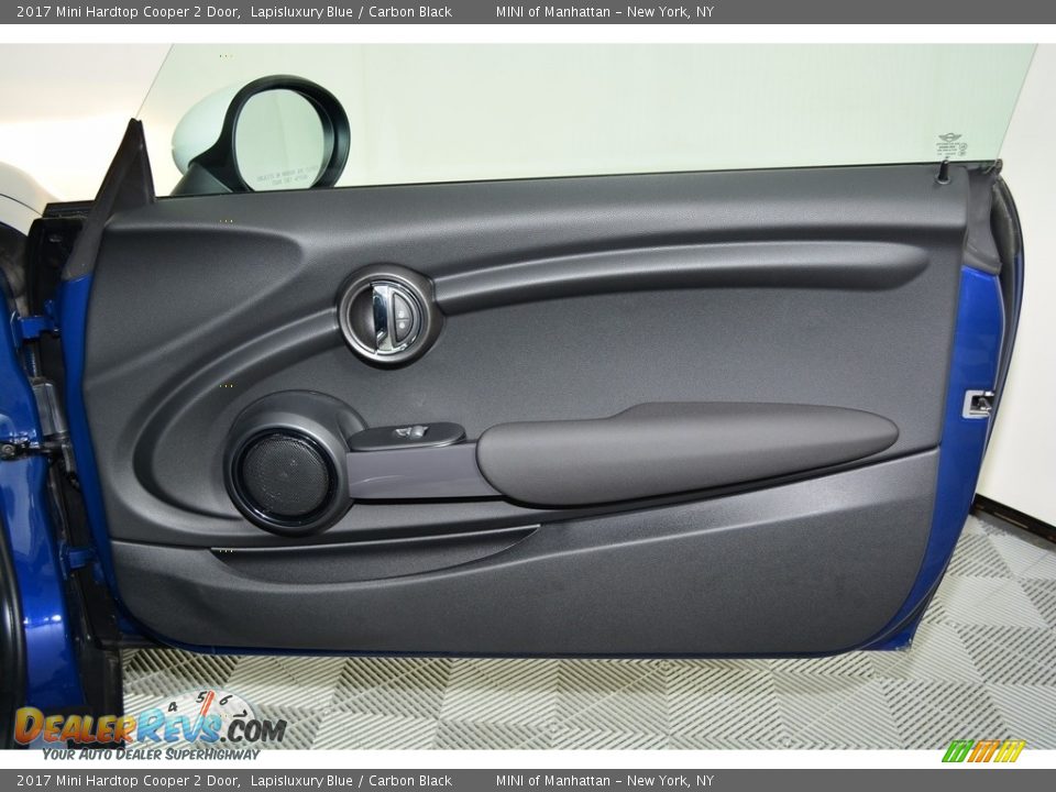 2017 Mini Hardtop Cooper 2 Door Lapisluxury Blue / Carbon Black Photo #18