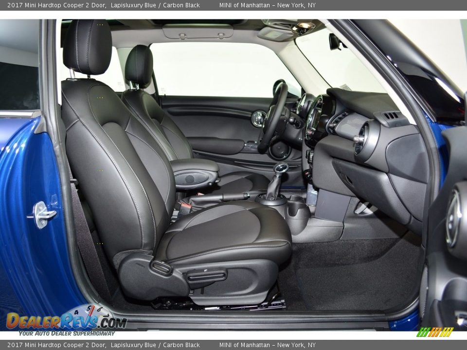2017 Mini Hardtop Cooper 2 Door Lapisluxury Blue / Carbon Black Photo #21