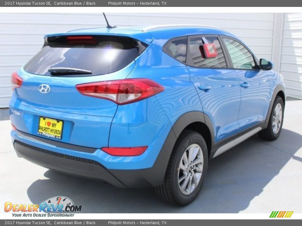 2017 Hyundai Tucson SE Caribbean Blue / Black Photo #7