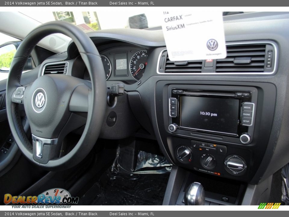 2014 Volkswagen Jetta SE Sedan Black / Titan Black Photo #19