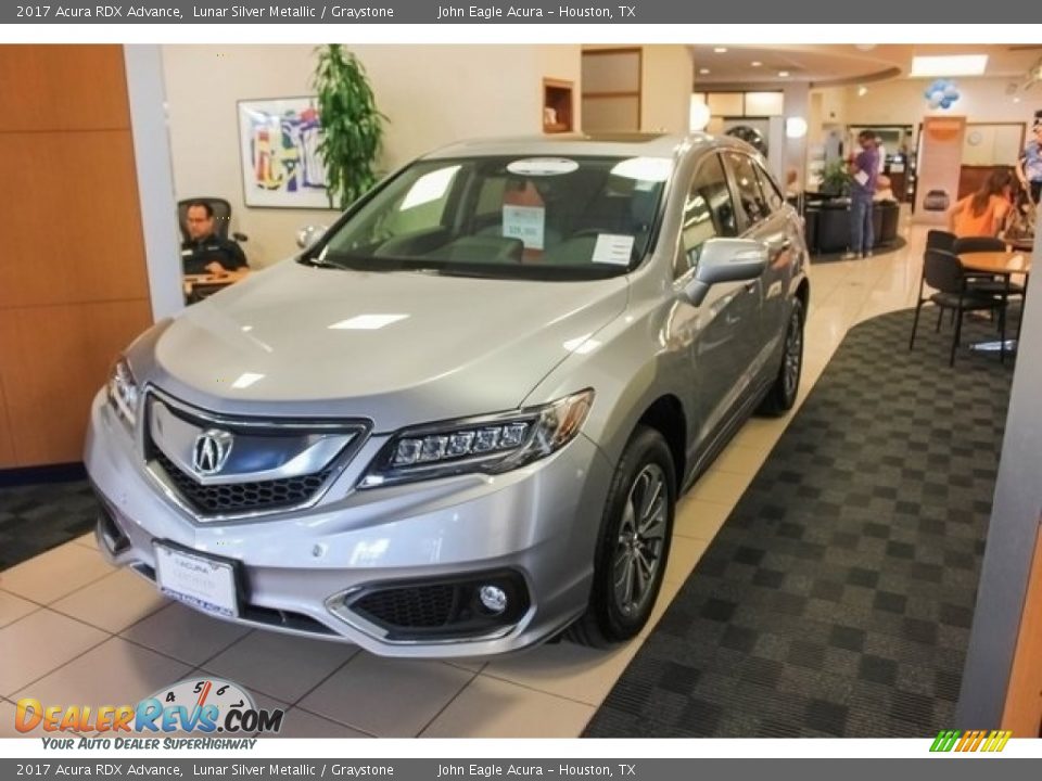 2017 Acura RDX Advance Lunar Silver Metallic / Graystone Photo #2