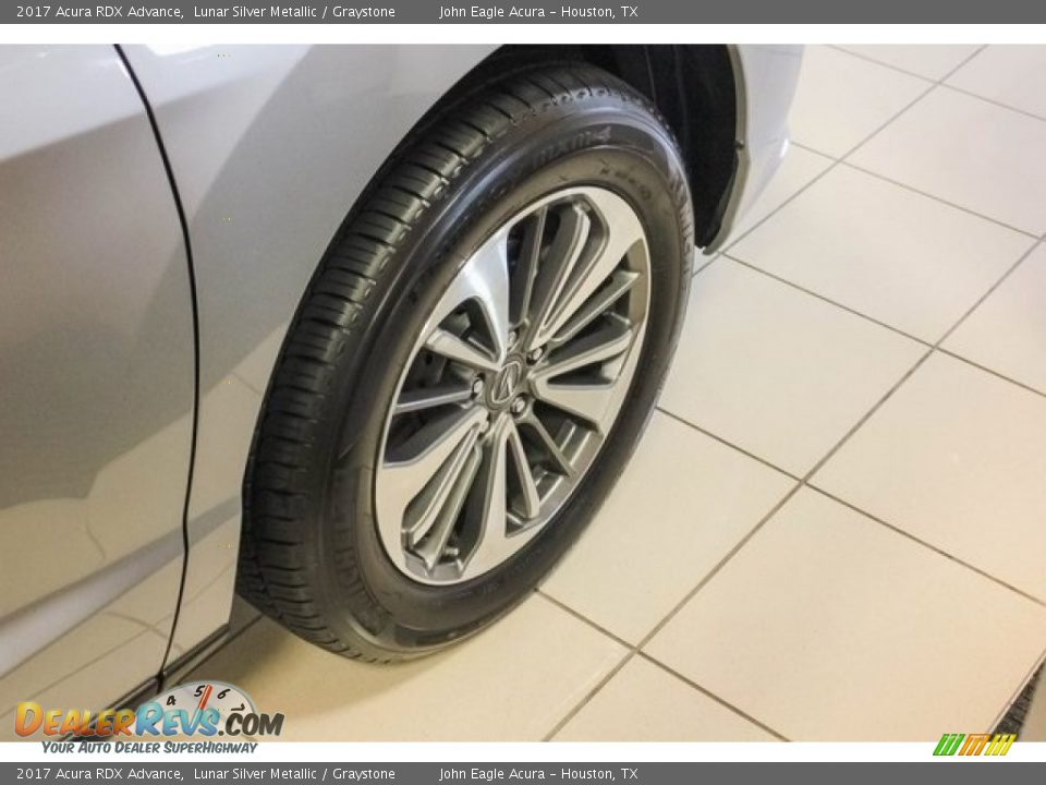 2017 Acura RDX Advance Lunar Silver Metallic / Graystone Photo #5