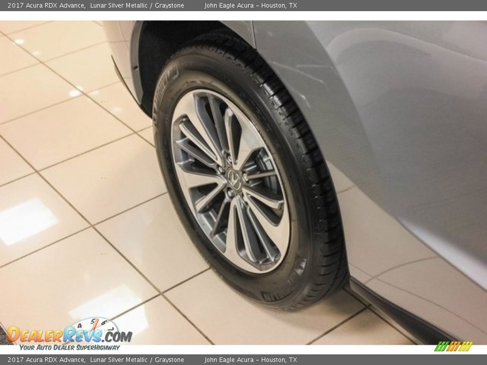2017 Acura RDX Advance Lunar Silver Metallic / Graystone Photo #6