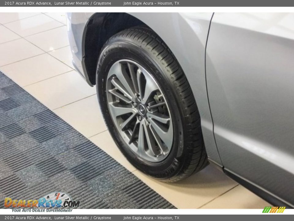 2017 Acura RDX Advance Lunar Silver Metallic / Graystone Photo #8