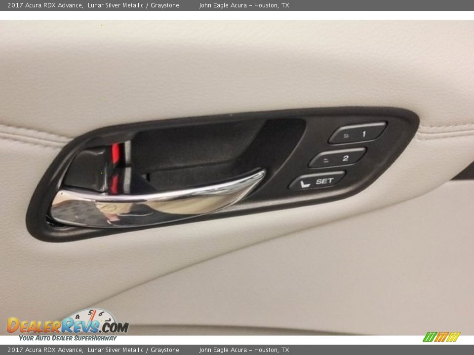 2017 Acura RDX Advance Lunar Silver Metallic / Graystone Photo #10
