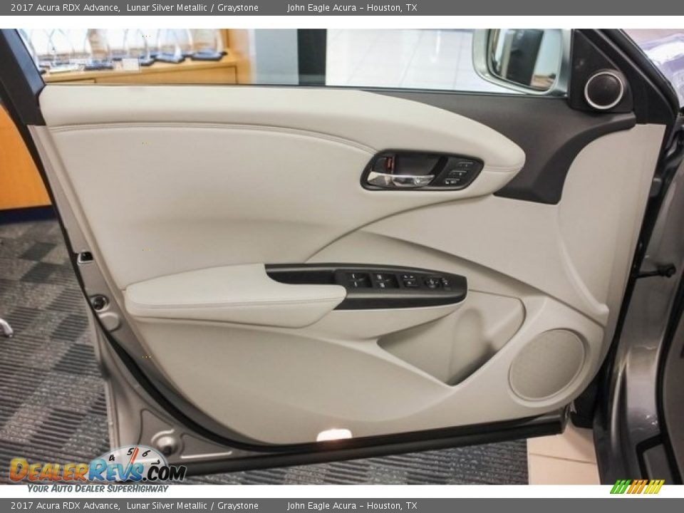 2017 Acura RDX Advance Lunar Silver Metallic / Graystone Photo #12