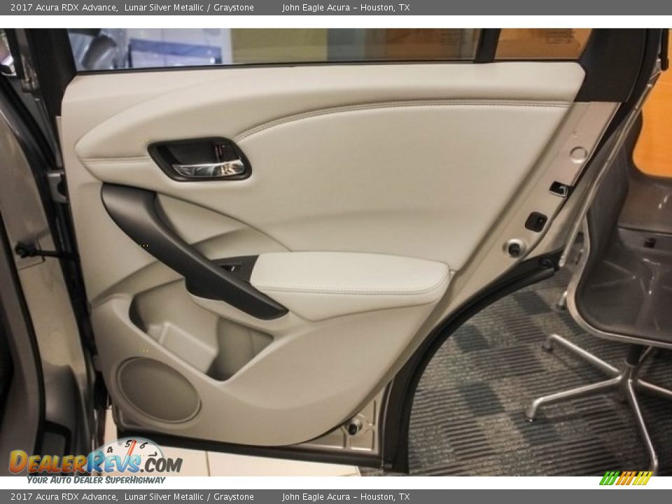 2017 Acura RDX Advance Lunar Silver Metallic / Graystone Photo #18