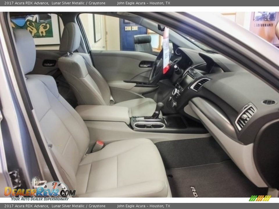 2017 Acura RDX Advance Lunar Silver Metallic / Graystone Photo #21
