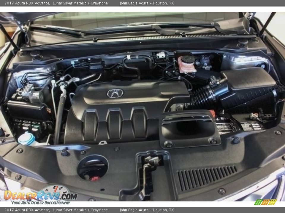 2017 Acura RDX Advance Lunar Silver Metallic / Graystone Photo #22