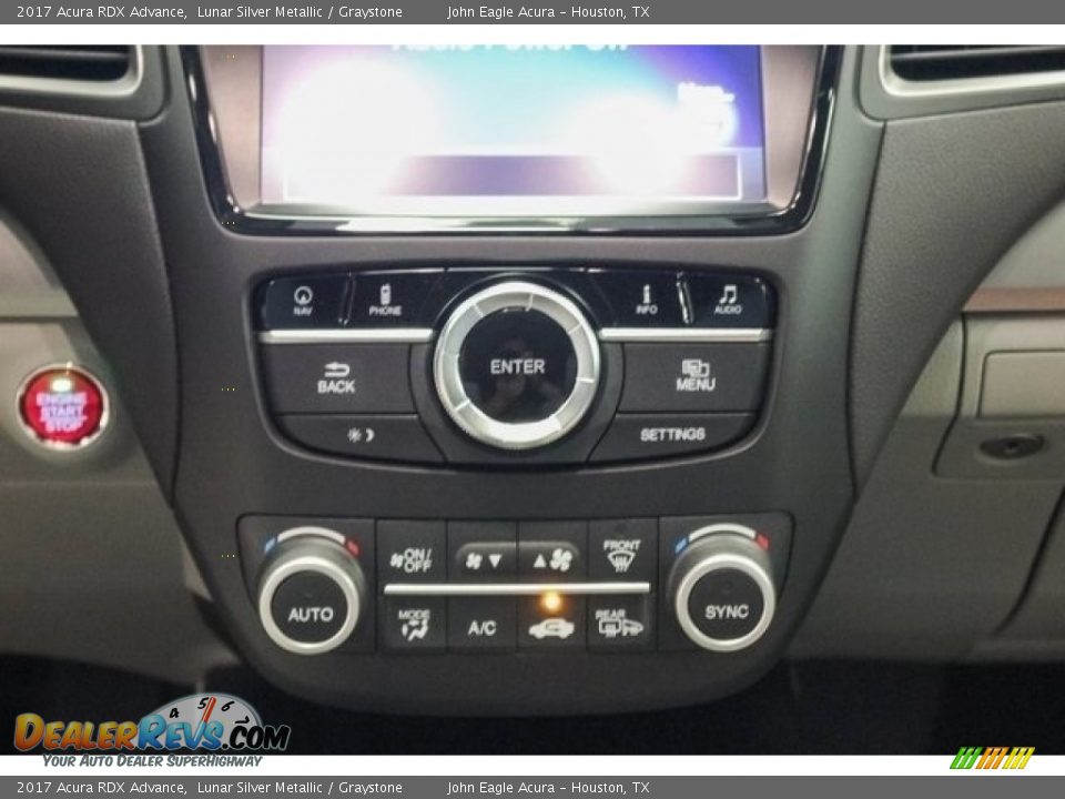 2017 Acura RDX Advance Lunar Silver Metallic / Graystone Photo #25