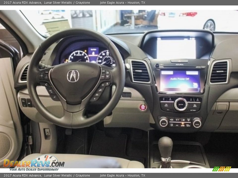 2017 Acura RDX Advance Lunar Silver Metallic / Graystone Photo #28