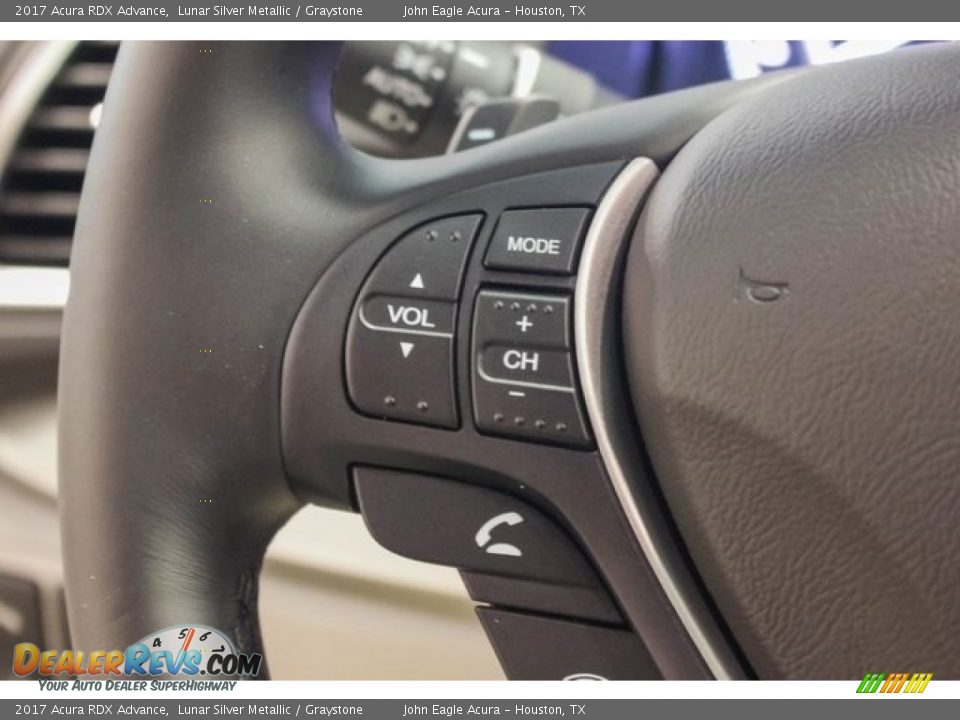 2017 Acura RDX Advance Lunar Silver Metallic / Graystone Photo #30