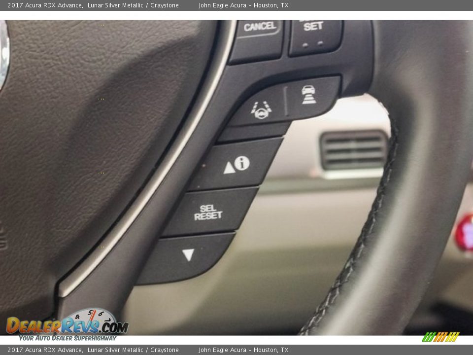 2017 Acura RDX Advance Lunar Silver Metallic / Graystone Photo #33