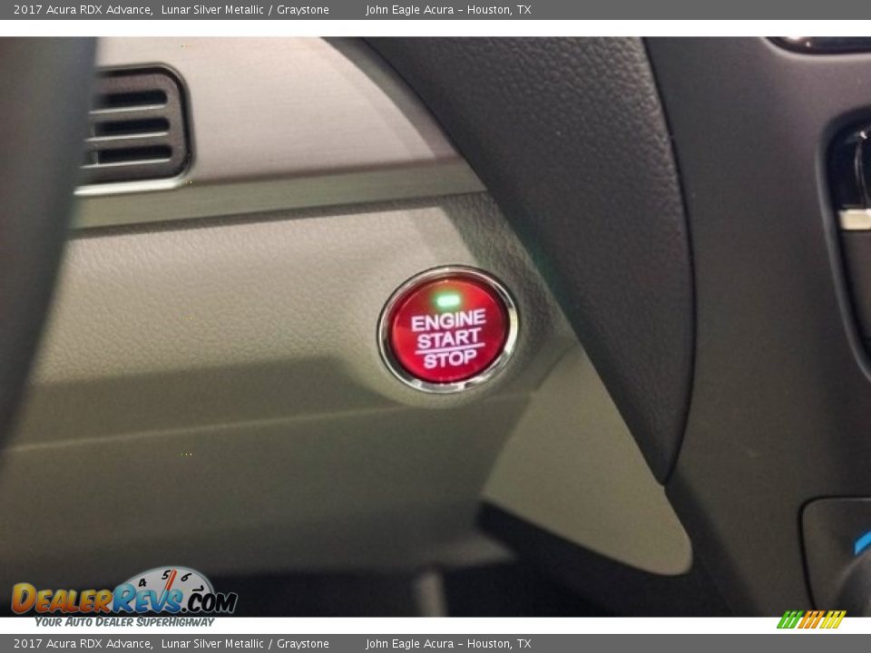 2017 Acura RDX Advance Lunar Silver Metallic / Graystone Photo #34