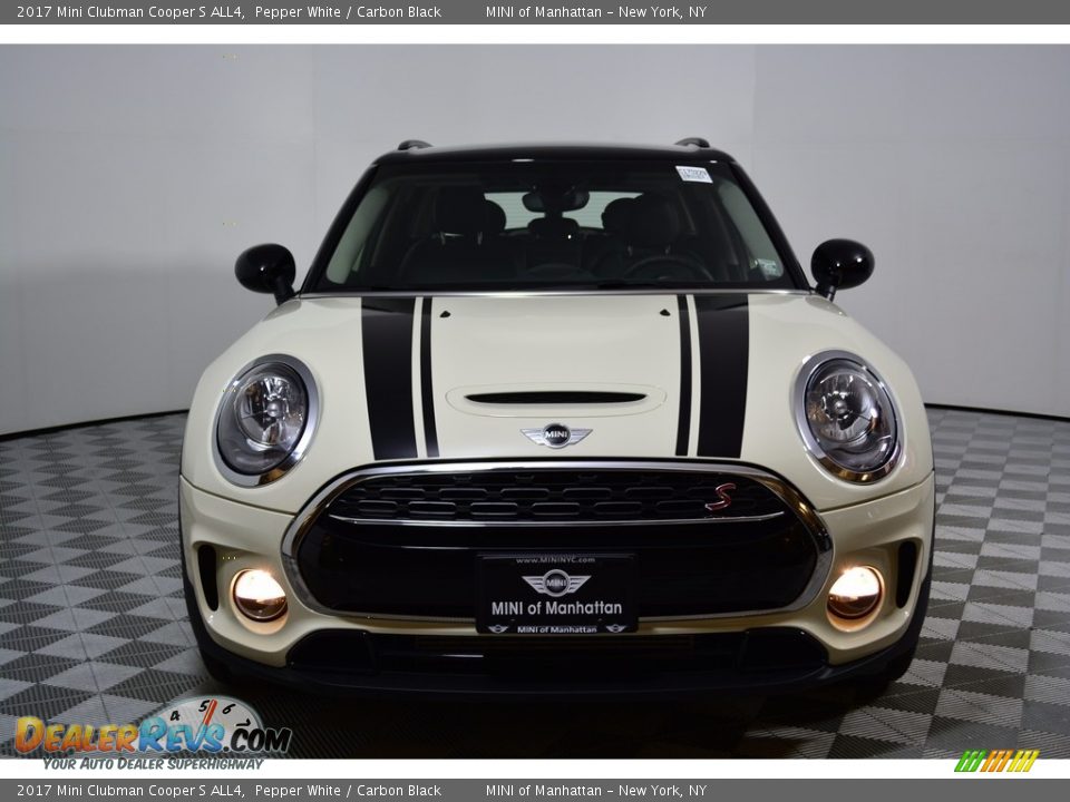 2017 Mini Clubman Cooper S ALL4 Pepper White / Carbon Black Photo #2