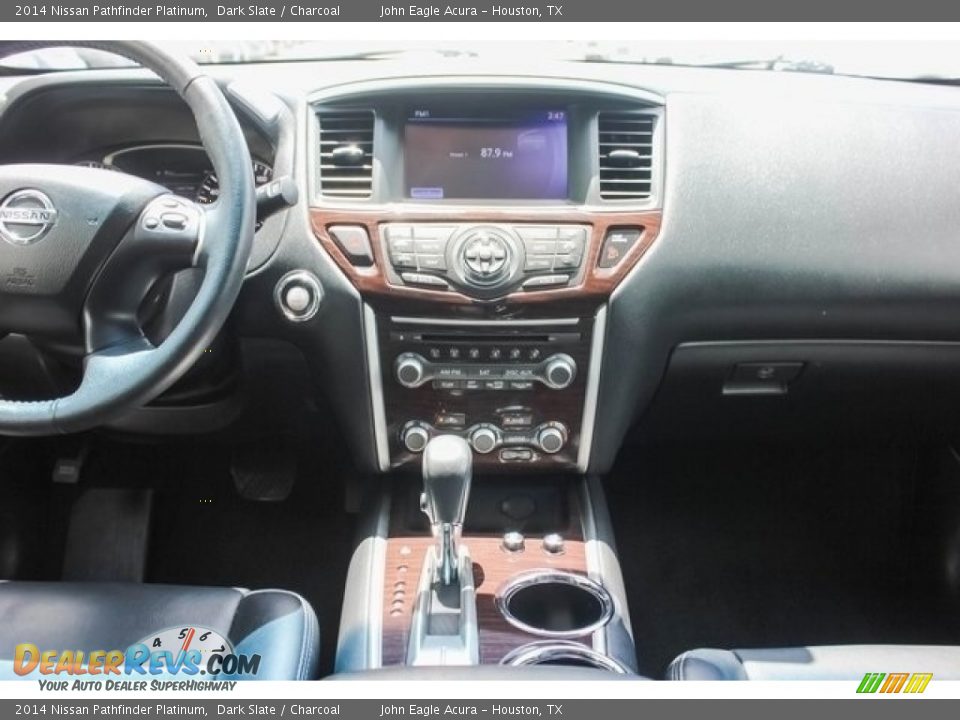 2014 Nissan Pathfinder Platinum Dark Slate / Charcoal Photo #31