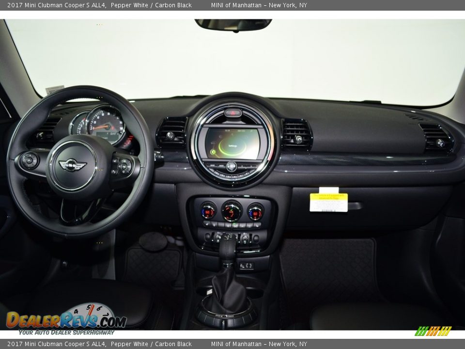 2017 Mini Clubman Cooper S ALL4 Pepper White / Carbon Black Photo #10