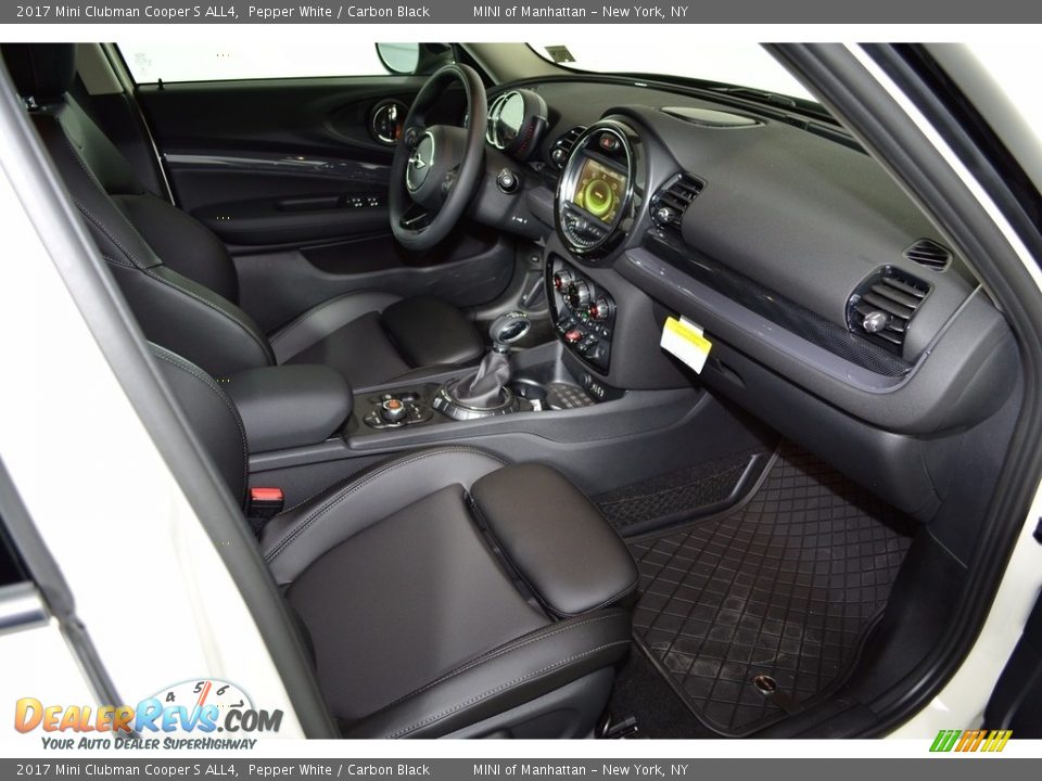 2017 Mini Clubman Cooper S ALL4 Pepper White / Carbon Black Photo #18