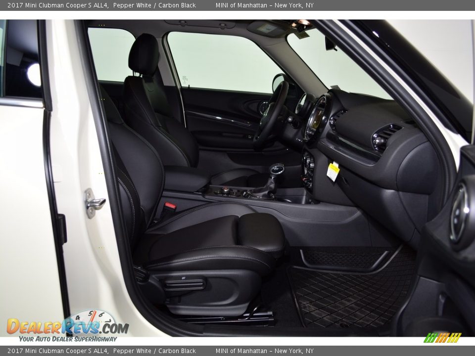 2017 Mini Clubman Cooper S ALL4 Pepper White / Carbon Black Photo #19